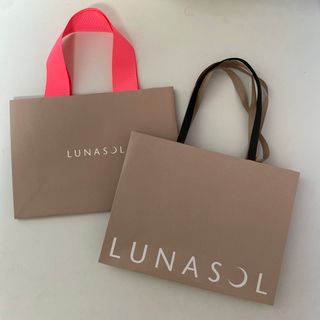 ルナソル(LUNASOL)のLUNASOL ルナソル ショッパー 2枚セット(ショップ袋)