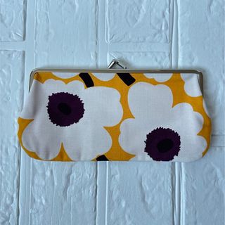 マリメッコ(marimekko)のレア! 廃番 新品 未使用 マリメッコ ポーチ がま口 ミニウニッコ ウニッコ(ポーチ)