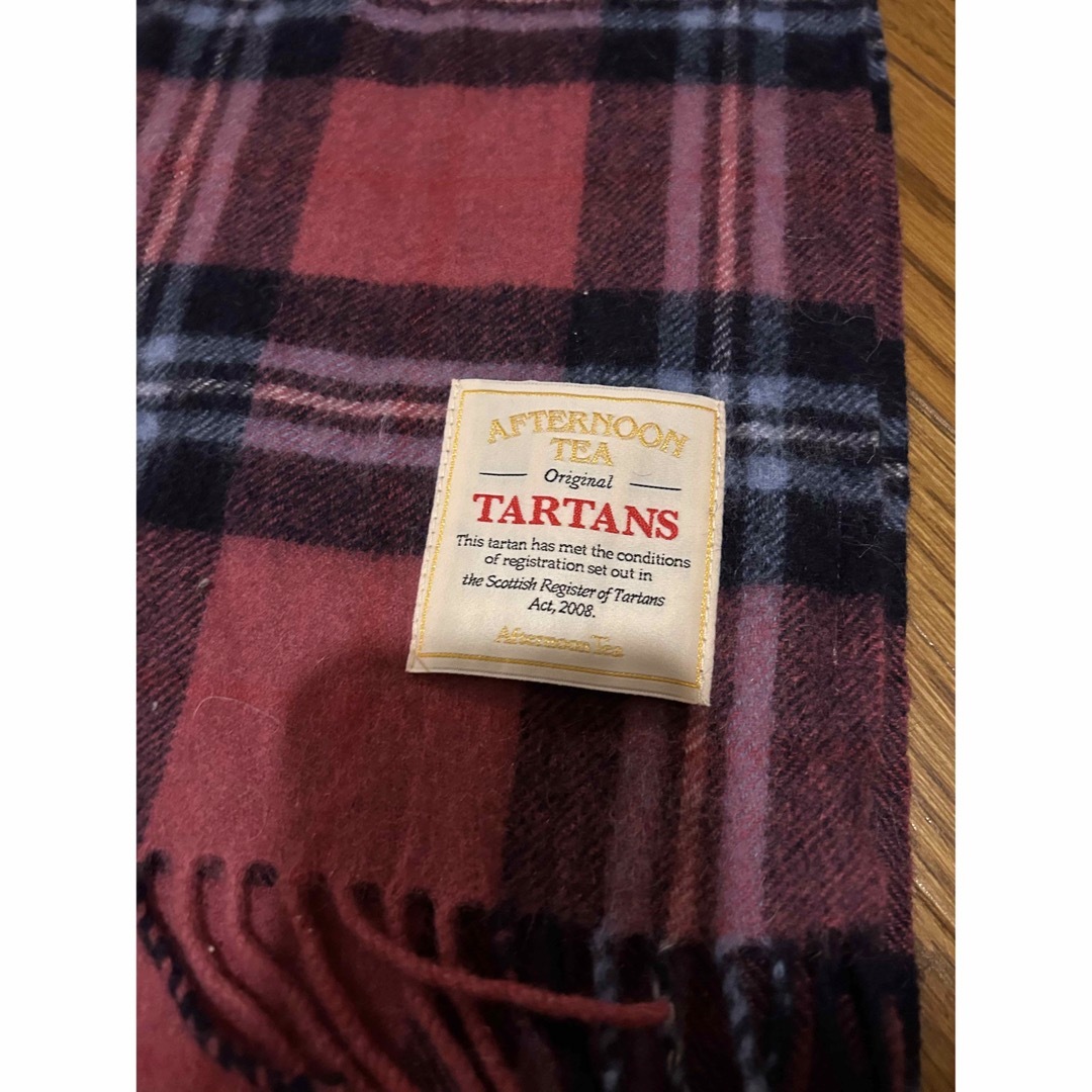 AfternoonTea(アフタヌーンティー)のアフタヌーンティー TARTANS タータンチェックマフラー  レディースのファッション小物(マフラー/ショール)の商品写真