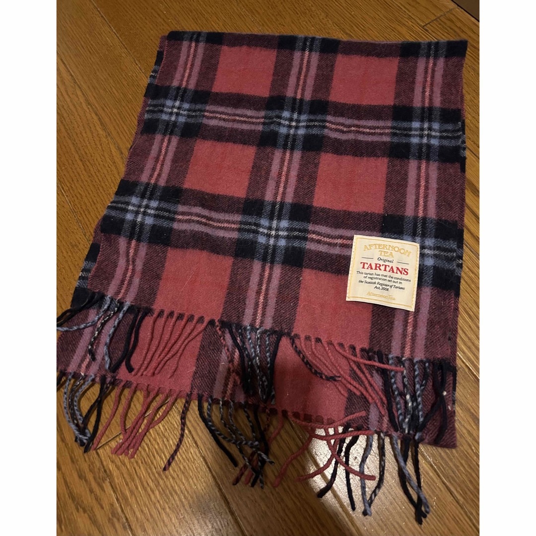 AfternoonTea(アフタヌーンティー)のアフタヌーンティー TARTANS タータンチェックマフラー  レディースのファッション小物(マフラー/ショール)の商品写真