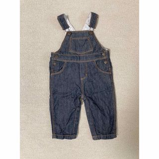 プチバトー(PETIT BATEAU)のプチバトー　デニムサロペット(カバーオール)