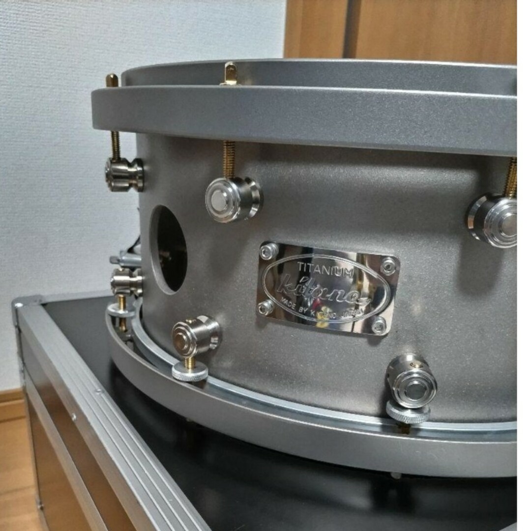 kitano チタン スネアドラム 楽器のドラム(スネア)の商品写真