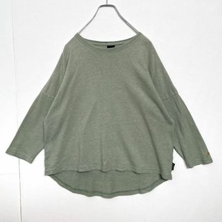 GO HEMP - GOHEMP　ゴーヘンプ　刺繍　ワンポイント　7分袖　ロングスリーブTシャツ