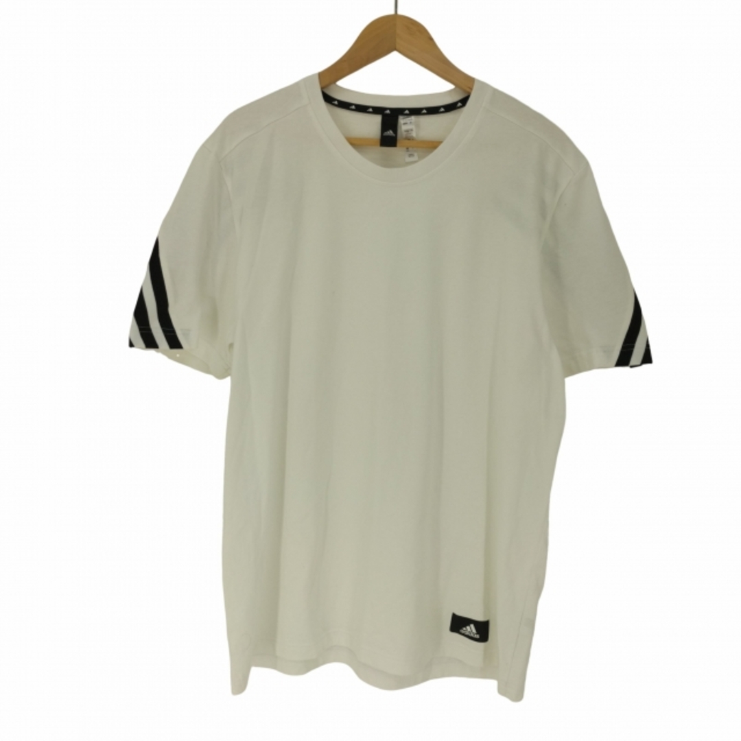 adidas(アディダス)のadidas(アディダス) 3ストライプ S/S Tシャツ メンズ トップス メンズのトップス(Tシャツ/カットソー(半袖/袖なし))の商品写真