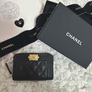 シャネル(CHANEL)のCHANEL ボーイシャネル ジップコインパース　新品未使用 2023ホリデー(コインケース)