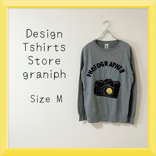 グラニフ(Design Tshirts Store graniph)の021 graniph カメラ ニット セーター(ニット/セーター)
