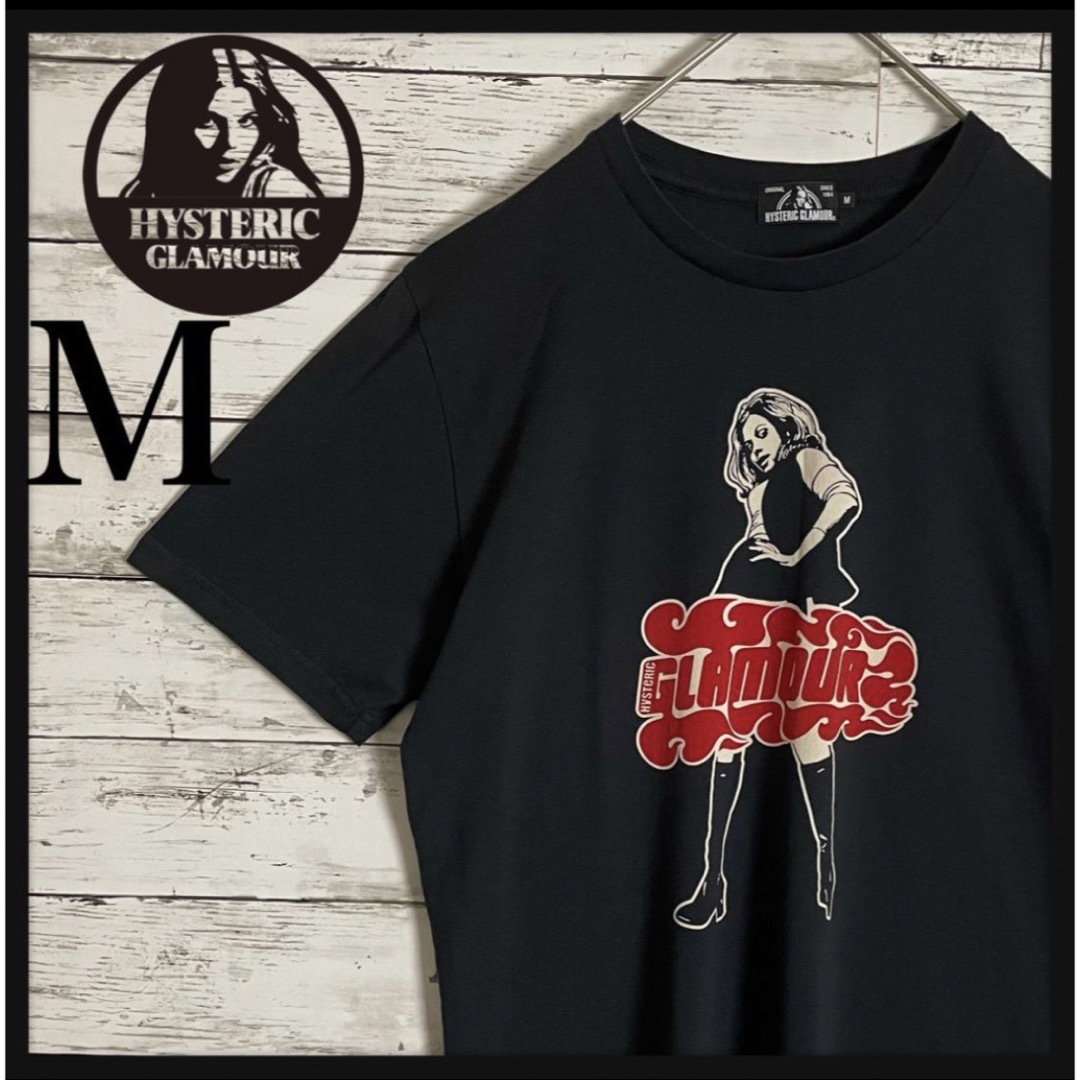 HYSTERIC GLAMOUR(ヒステリックグラマー)の【人気デザイン】ヒステリックグラマー ヴィクセンガール ロゴTシャツ 入手困難 メンズのトップス(Tシャツ/カットソー(半袖/袖なし))の商品写真