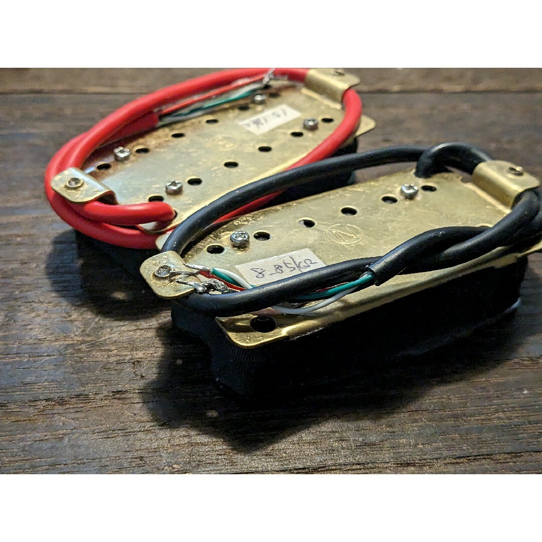 ハムバッカー ピックアップ PU×2 SET　ヘクサポールピース 楽器のギター(パーツ)の商品写真