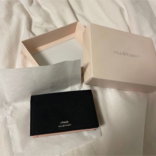 ジルスチュアート(JILLSTUART)のJILLSTUART カードケース ブラック(名刺入れ/定期入れ)