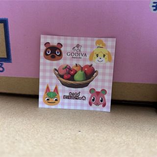 ゴディバ(GODIVA)のGODIVA どうぶつの森　シール(キャラクターグッズ)