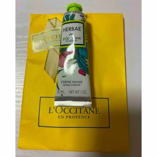 ロクシタン(L'OCCITANE)の【新品】ロクシタン HERBAE エルバヴェール ハンドクリーム  30ML(ハンドクリーム)