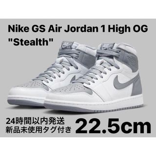 ナイキ(NIKE)の【完売品】Nike GS Air Jordan1 High OG Stealth(スニーカー)