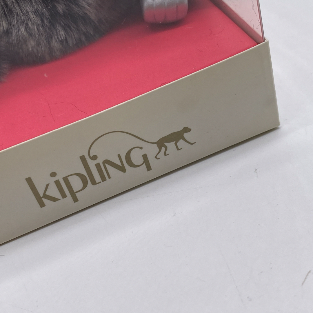 kipling(キプリング)の箱入り　キプリング　キーホルダー　バッグチャーム　キーリング ファー　no.82 レディースのファッション小物(キーホルダー)の商品写真