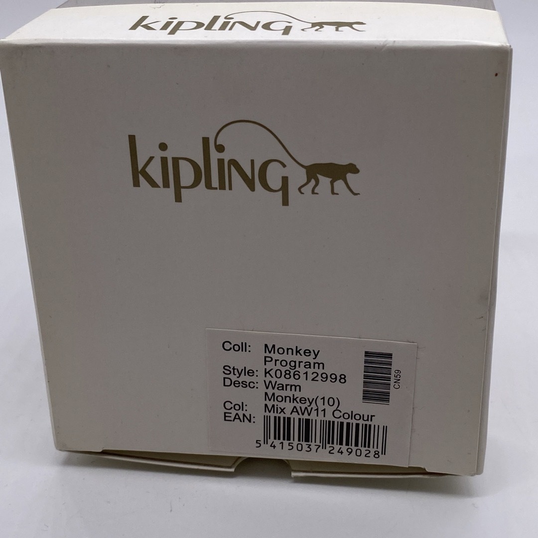 kipling(キプリング)の箱入り キプリング　キーホルダー　バッグチャーム　キーリング　ダウン　no.82 レディースのファッション小物(キーホルダー)の商品写真