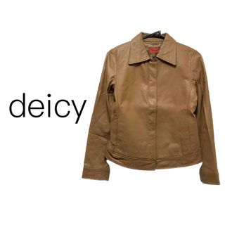 デイシー(deicy)のdeicy デイシー【美品】本格レザー 長袖 ブルゾン ジャケット(ブルゾン)