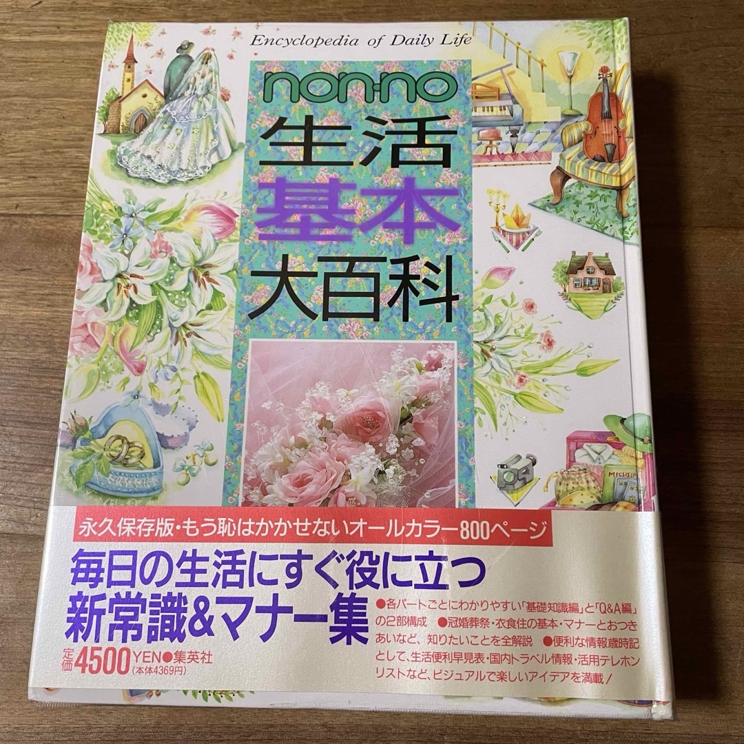 集英社(シュウエイシャ)のNon-no生活基本大百科 エンタメ/ホビーの本(住まい/暮らし/子育て)の商品写真