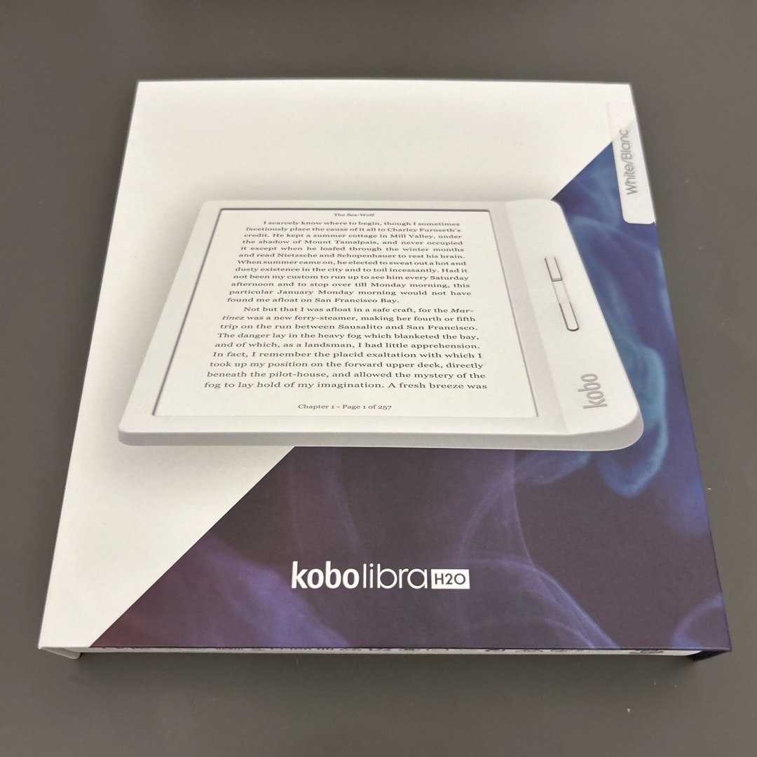 Rakuten(ラクテン)のkobo N873-KJ-WH-S-EP 電子書籍リーダー Kobo Libra スマホ/家電/カメラのPC/タブレット(電子ブックリーダー)の商品写真