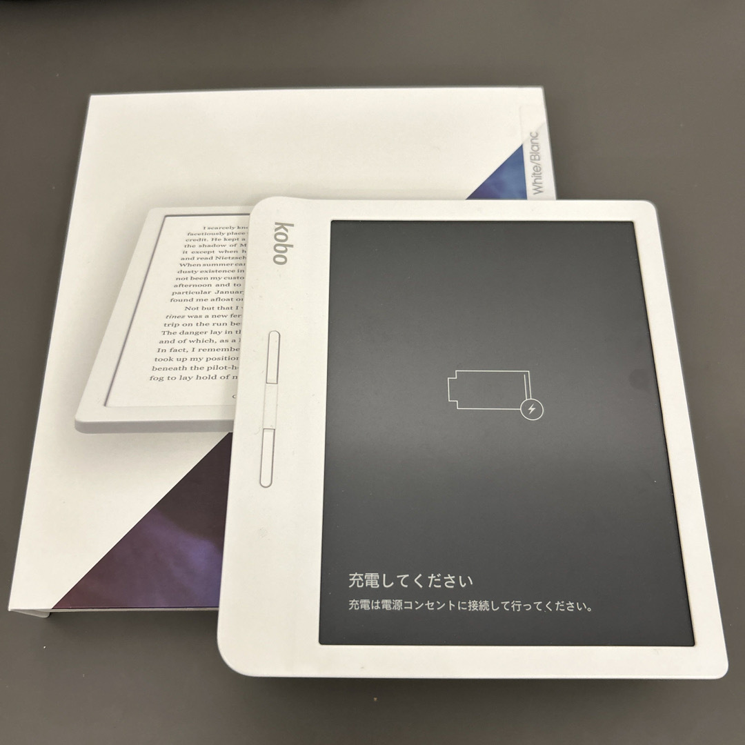 Rakuten(ラクテン)のkobo N873-KJ-WH-S-EP 電子書籍リーダー Kobo Libra スマホ/家電/カメラのPC/タブレット(電子ブックリーダー)の商品写真