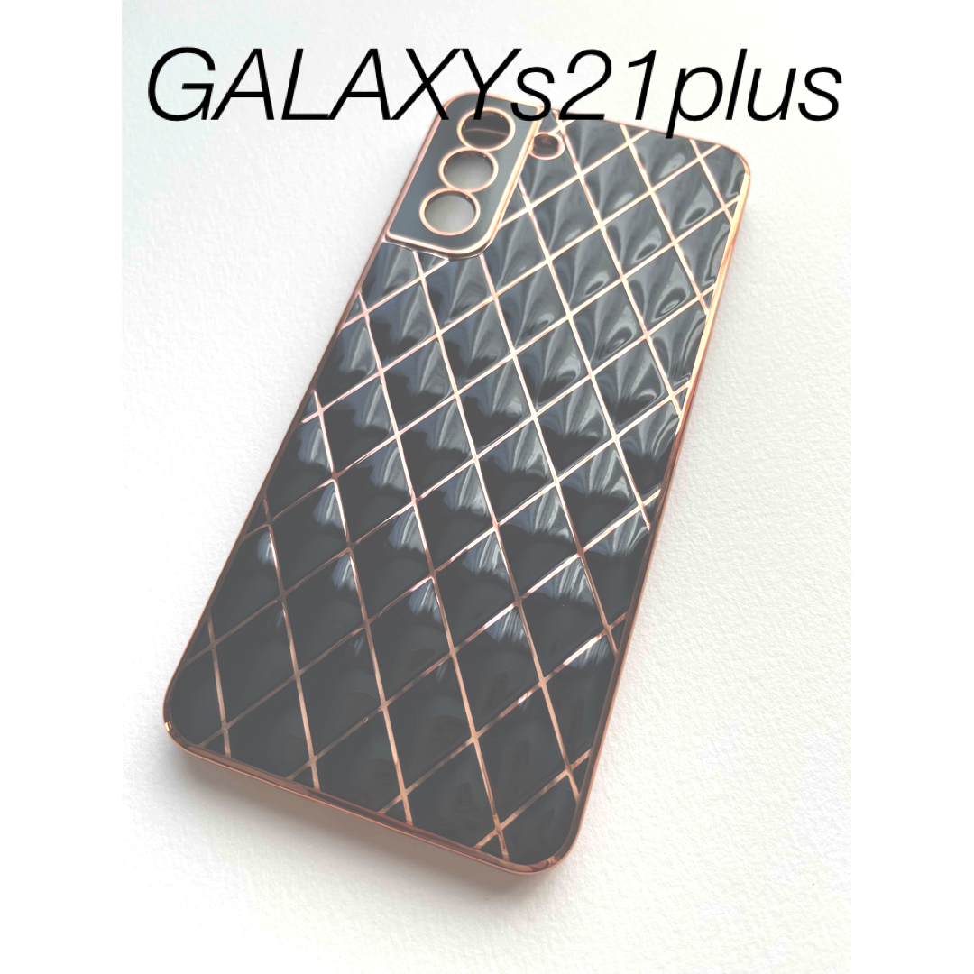 GALAXYs21plusブラック黒シンプルギャラクシーケースプラス新品送料込み スマホ/家電/カメラのスマホアクセサリー(Androidケース)の商品写真