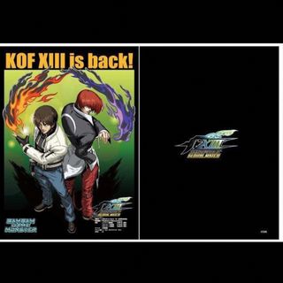 エスエヌケイ(SNK)のKOF XⅢ GM 京・庵 A4クリアファイル 2点　餓狼伝説　不知火舞(キャラクターグッズ)