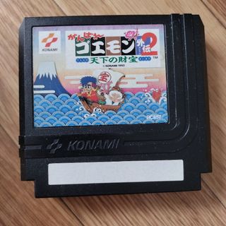 コナミ(KONAMI)のがんばれゴエモン外伝2 ファミコンソフト 箱説欠品。(家庭用ゲームソフト)