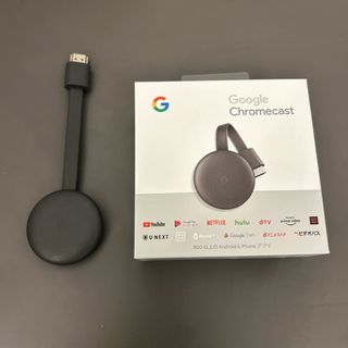 グーグル(Google)のChromecast 第3世代 2018/チャコール(その他)