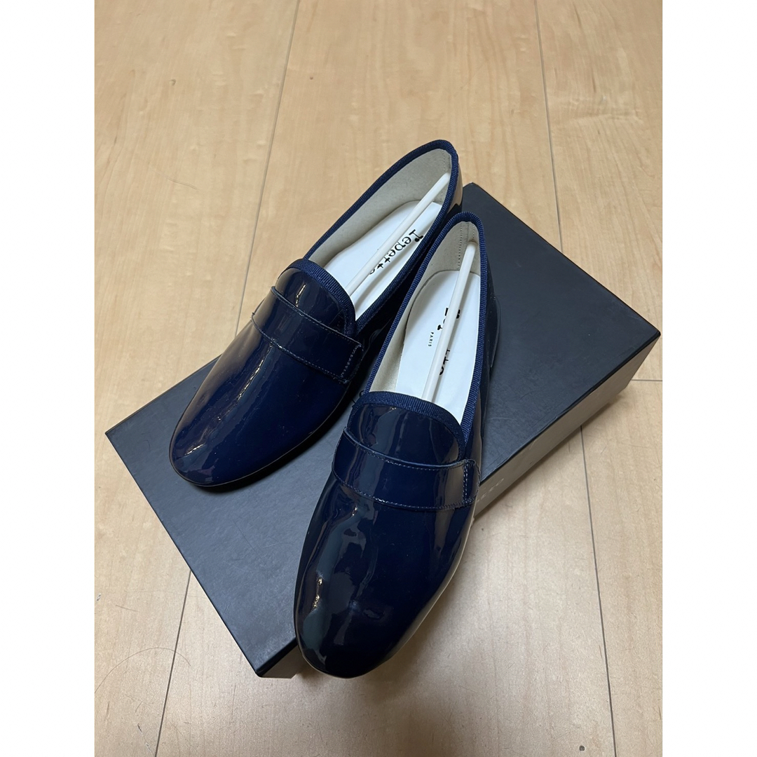 【新品未使用】箱付き repetto レペット マイケル ローファー　ネイビー