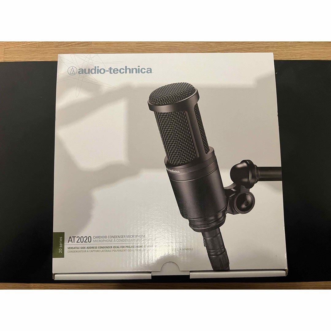 audio-technica(オーディオテクニカ)のaudio-technica コンデンサーマイク AT2020 楽器のレコーディング/PA機器(マイク)の商品写真