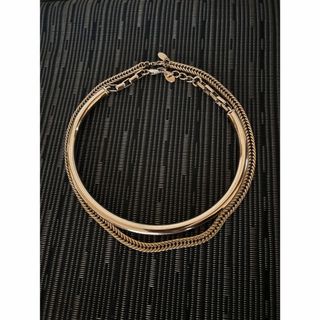 ザラ(ZARA)のZARA チョーカー ネックレス 2本セット ゴールド(ネックレス)