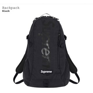 Supreme 2021SS Backpack Black