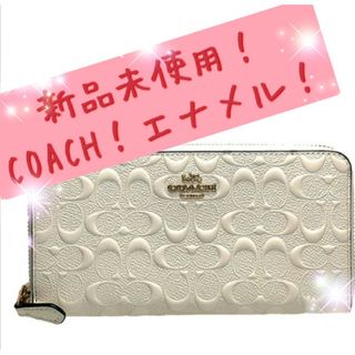 COACH - COACH（コーチ）二つ折り財布 コンパクト ライトカーキ ピンク