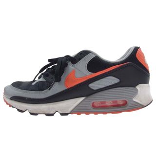 ナイキ(NIKE)のNIKE ナイキ スニーカー CZ4222-001 AIR MAX 90 RADIANT RED エアマックス スニーカー ブラック系 グレー系 オレンジ系 28cm【中古】(スニーカー)