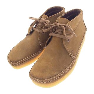 クラークス(Clarks)のClarks クラークス その他靴 WEAVER BOOT ウィーバー ブーツ スエード シューズ ブラウン系 US7【新古品】【未使用】【中古】(その他)