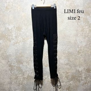 リミフゥ(LIMI feu)のLIMI feu リミフゥ 編み上げレギンス 編み上げパンツ(その他)