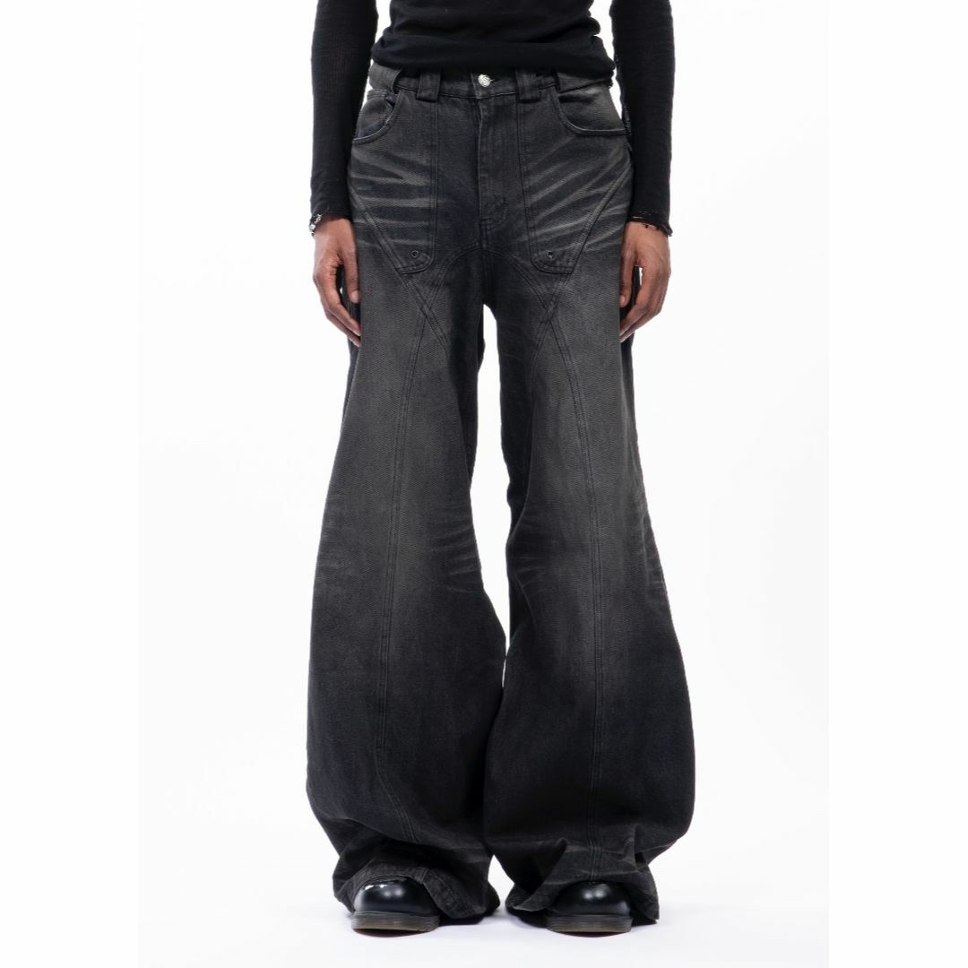 新品 S NO/FAITH STUDIOS デニム パンツ バギー 新品 S NO/FAITH STUDIOS デニム パンツ バギー