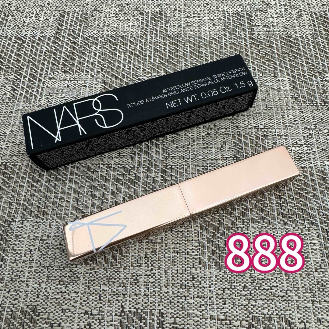 NARS(ナーズ)のナーズ NARS アフターグロー　センシュアルシャイン　リップスティック888 コスメ/美容のベースメイク/化粧品(口紅)の商品写真