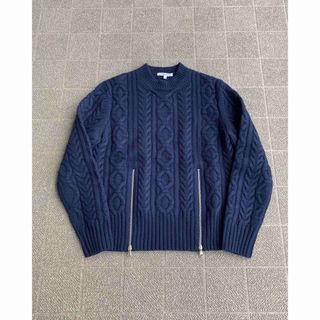 CARVEN ジップドケーブルニット袖丈61