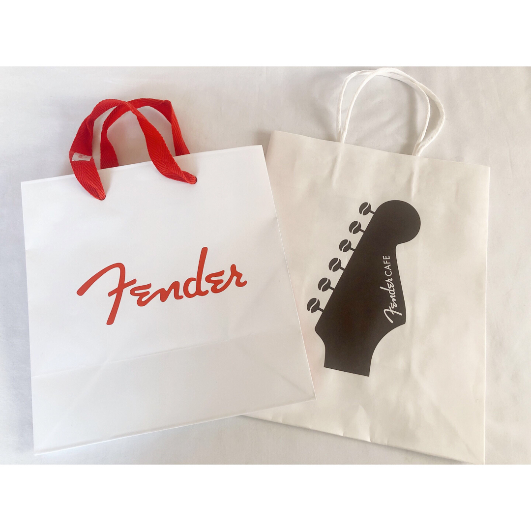 Fender(フェンダー)のFender フェンダー ギター ベース アンプ 原宿 ショップ袋 ショッパー 楽器のギター(その他)の商品写真