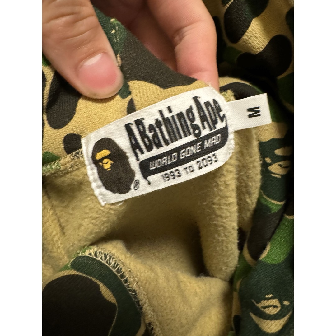 A BATHING APE(アベイシングエイプ)のアベイシングエイプ　猿顔面　激レア　最終値下げ メンズのトップス(パーカー)の商品写真