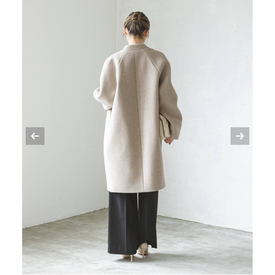 Noble - NOBLE 新品♡ MTRウールカシミヤミニマルVコート38 Noble - NOBLE 新品♡ MTRウールカシミヤミニマルVコート38