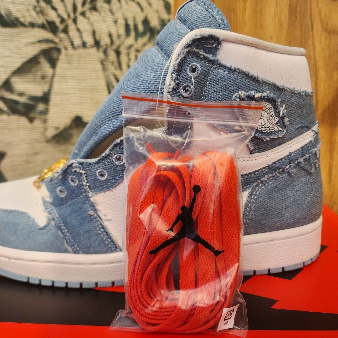 NIKE - ナイキ ウィメンズ エアジョーダン1 ハイ OG デニム NIKE - ナイキ ウィメンズ エアジョーダン1 ハイ OG デニム