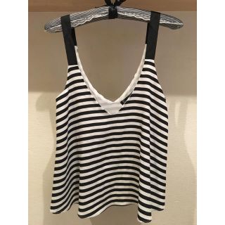 ザラ(ZARA)のzara  ボーダーキャミ*⋆(キャミソール)