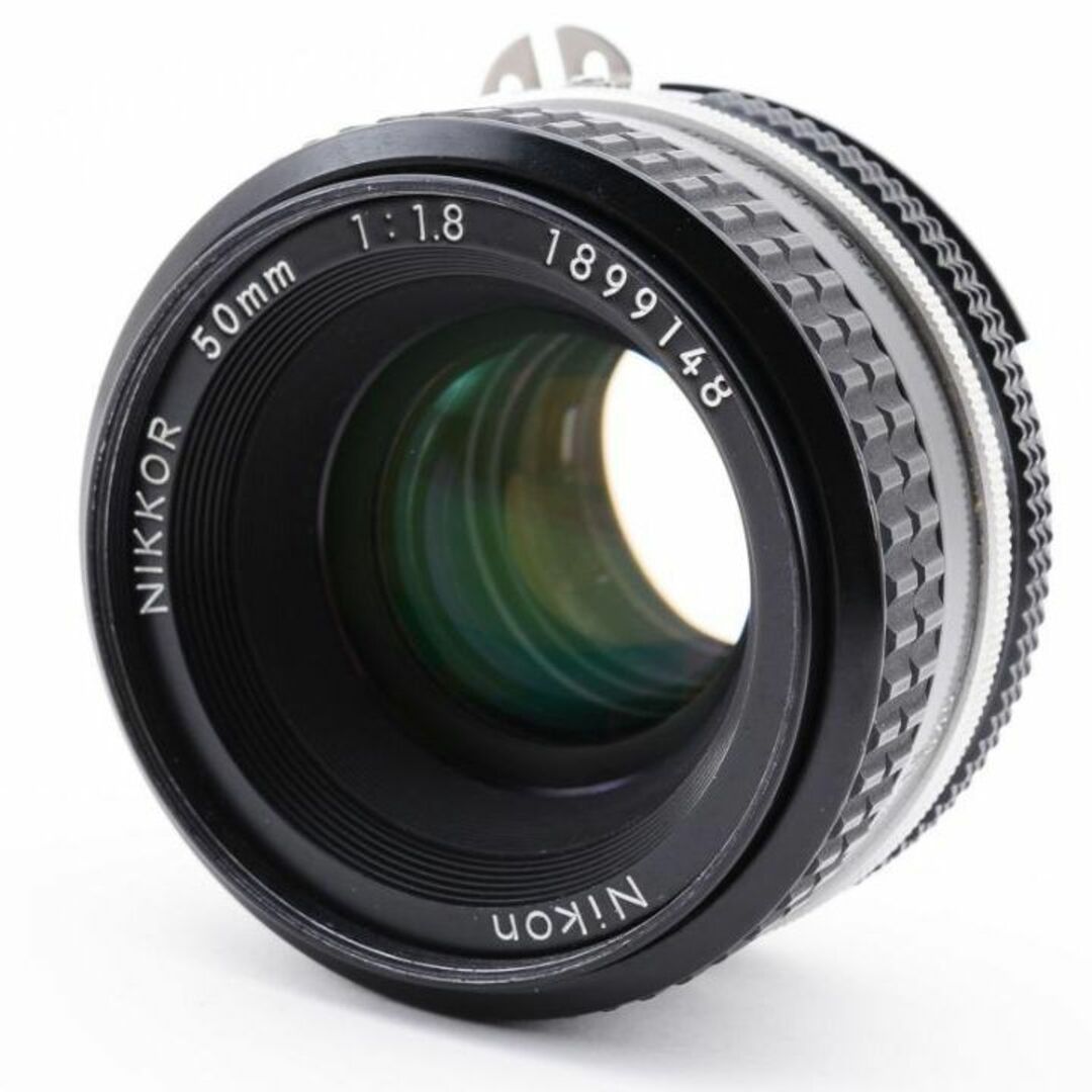 Nikon(ニコン)の❁極美品❁単焦点レンズ❁ Nikon Ai NIKKOR 50mm F1.8 スマホ/家電/カメラのカメラ(レンズ(単焦点))の商品写真