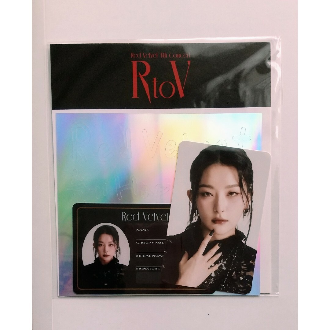 red velvet スルギ RtoV トレカ&IDカード&ステッカー エンタメ/ホビーのCD(K-POP/アジア)の商品写真