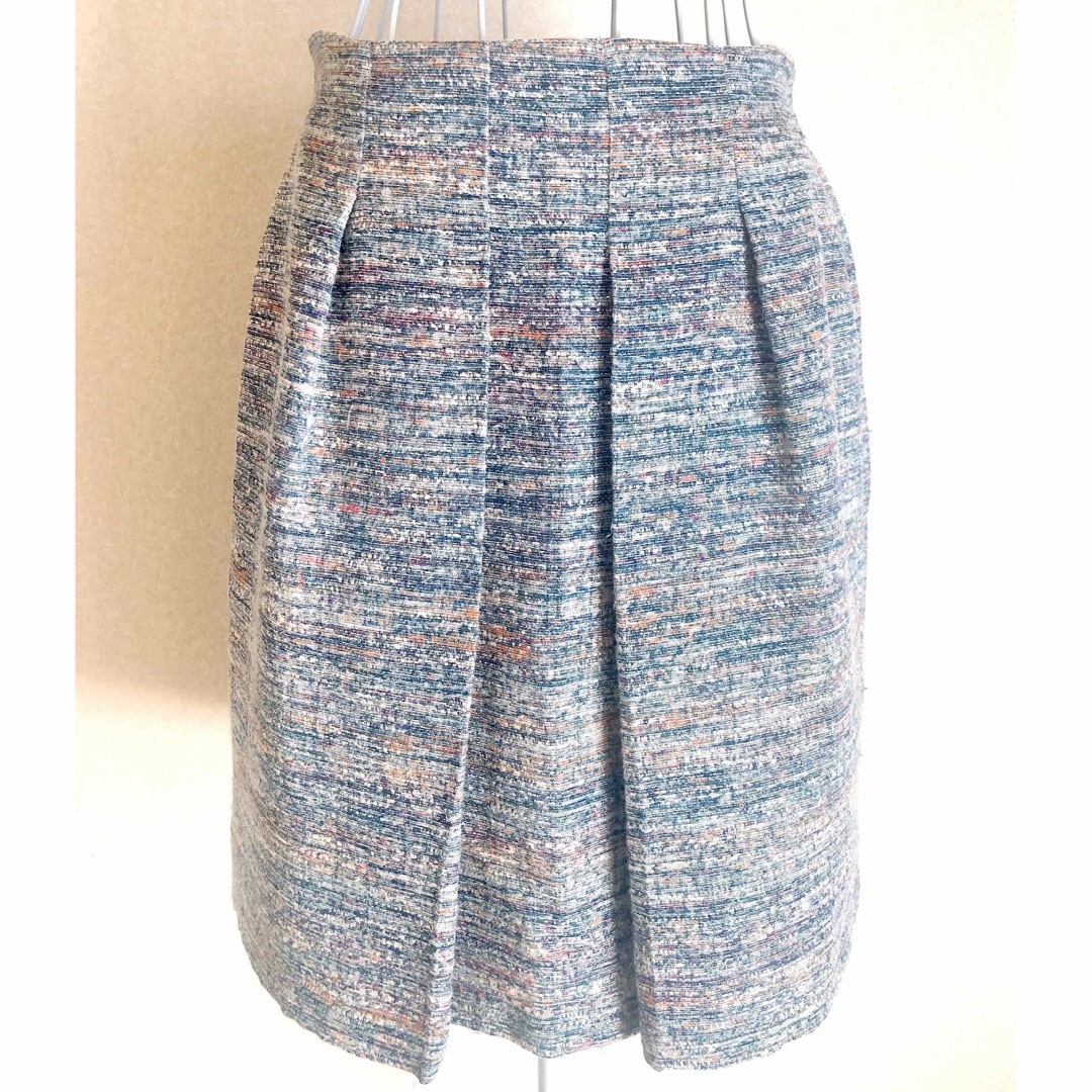ANAYI(アナイ)のANAYI アナイ ボックスプリーツ スカート レディースのスカート(ひざ丈スカート)の商品写真