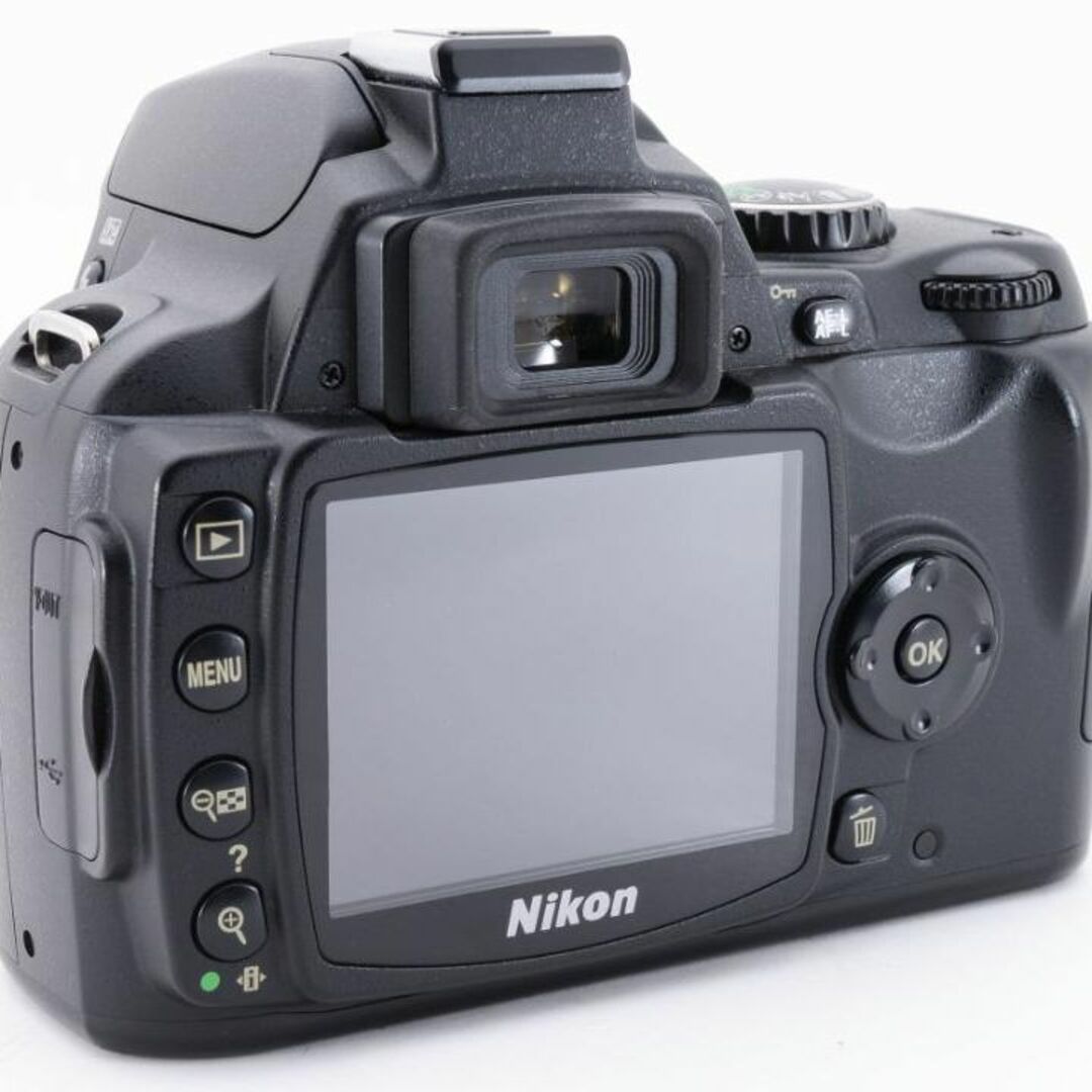 Nikon(ニコン)の❁極美品❁説明書付❁ ✨S数 3447回✨ Nikon D40 ボディ スマホ/家電/カメラのカメラ(デジタル一眼)の商品写真