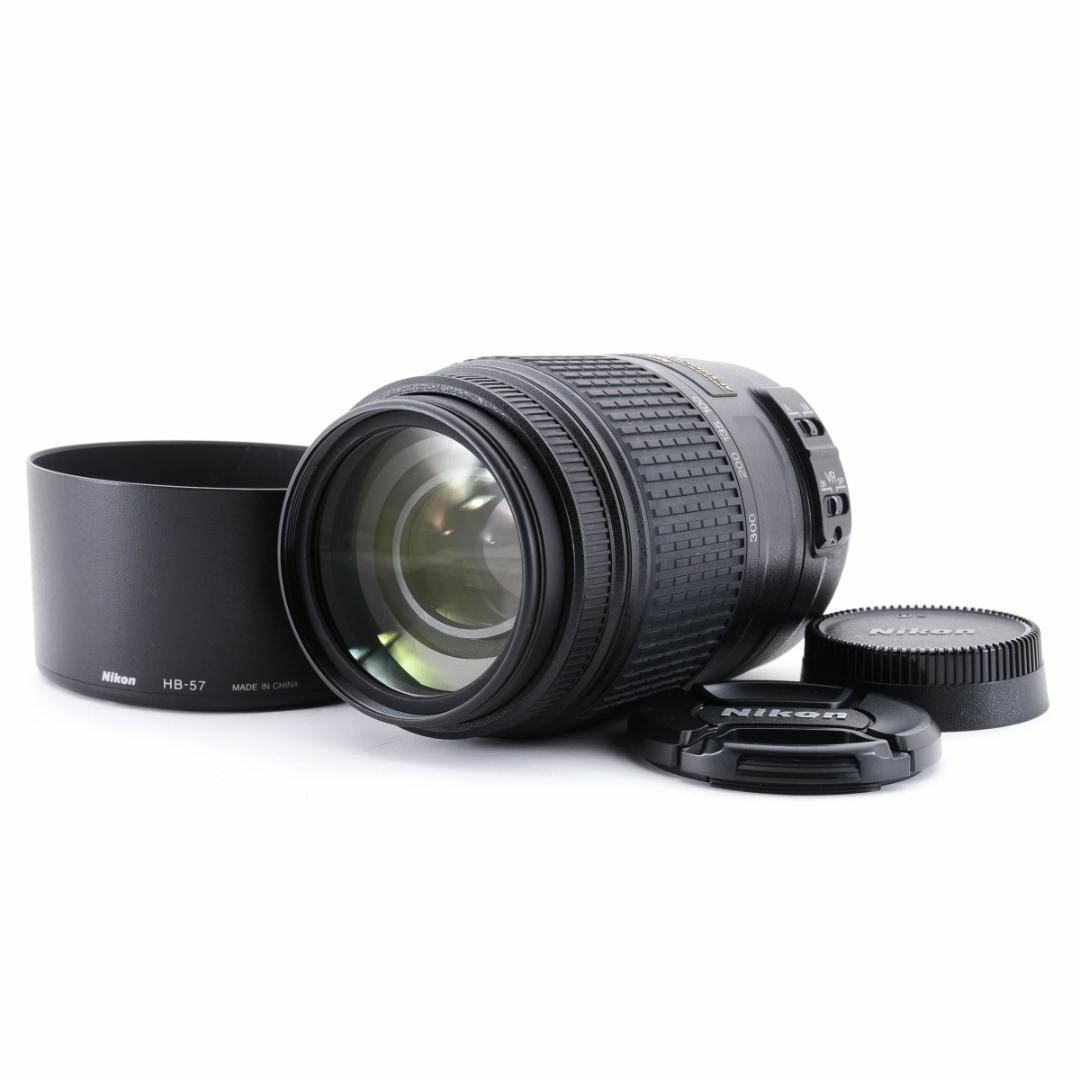 Nikon(ニコン)の❁極美品❁超望遠レンズ❁ Nikon VR AF-S 55-300mm G ED スマホ/家電/カメラのカメラ(レンズ(ズーム))の商品写真