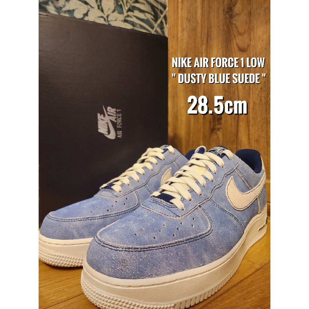 NIKE(ナイキ)の【海外限定】ナイキ エアフォース 1 ロー  Dusty Blue Suede メンズの靴/シューズ(スニーカー)の商品写真