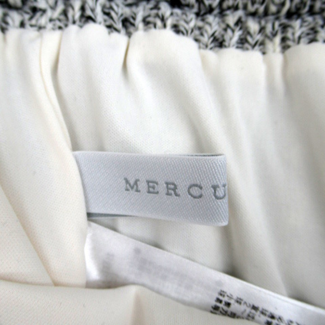 MERCURYDUO(マーキュリーデュオ)のマーキュリーデュオ MERCURYDUO ニットタイトスカート F グレー レディースのスカート(ロングスカート)の商品写真