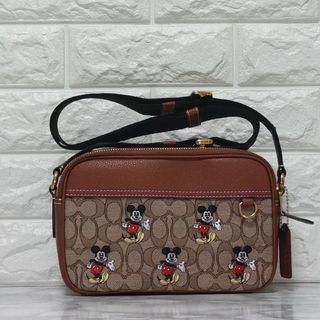 コーチ(COACH)のCOACH コーチ グラハム クロスボディ ミッキー コラボ 未使用 新作(ショルダーバッグ)